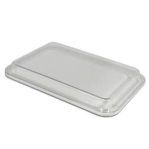 Zirc B-Lok Non-Locking Tray Cover, Size B, Clear, 14" x 10-1/8" x 5/16", 20Z441 thumbnail 7