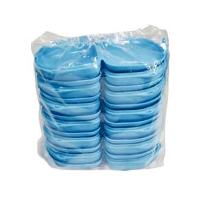 Zirc Retainer Box, 1" Deep, Neon Blue, 12/Pack, 25R500N thumbnail 8
