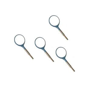 #5 Crystal HD® Neon Blue Resin Mouth Mirror Screw-On Heads (Cone Socket), 12/Pk, 50Z372N thumbnail 13