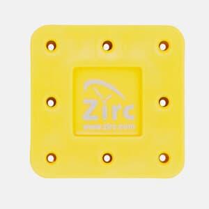 Zirc 8-Hole Magnetic Bur Block, Neon Yellow, Fits FG/RA/HP Burs, Autoclavable, 50Z400O, 1/Pk thumbnail 12