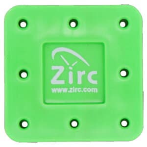 Zirc 8-Hole Magnetic Bur Block, Neon Green, Fits FG/RA/HP Burs, Autoclavable, 50Z400P, 1/Pk thumbnail 8