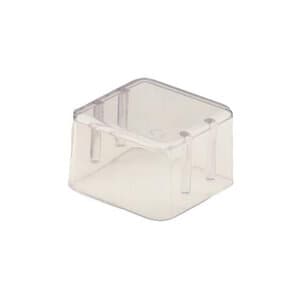 Zirc Magnetic Bur Block Cover for 8-Hole Block, 1" High, Clear, 50Z401, 1/Pk thumbnail 12