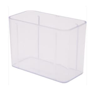 Zirc Magnetic Bur Block 14-Hole Cover, 2" High for HP Lab Burs, Clear, 1/Pk, 50Z405 thumbnail 7