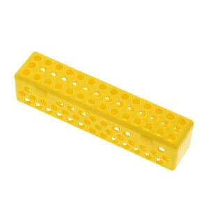 Zirc Steri-Container Standard, Neon Yellow, 8-1/8" x 1-7/8" x 1-7/8", Single Tier, 10-14 Instruments, 50Z900O, 1/Pk thumbnail 7
