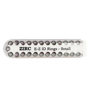 Zirc E-Z ID Rings, Small, Green, 1/8" Diameter, Refill Pack of 25, 70Z100-D thumbnail 3