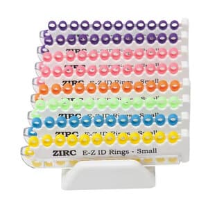 Zirc E-Z ID Instrument Rings, Small 1/8" Assorted Neon, 200/Pk, 70Z110 thumbnail 7