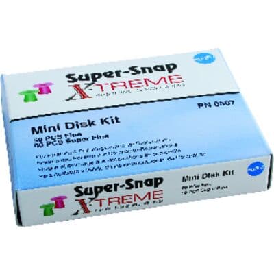 Super-Snap X-Treme Mini Disk Kit, 8mm, 50 Red Superfine + 50 Green Fine, 100/Box, 0507 thumbnail 16
