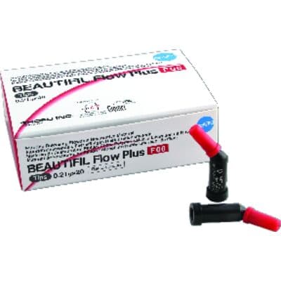 Beautifil Flow Plus F00 Zero Flow Hybrid Composite, Light-Cure, A3, 0.21 g Tips Refill, 20/Pk, 2203 thumbnail 10