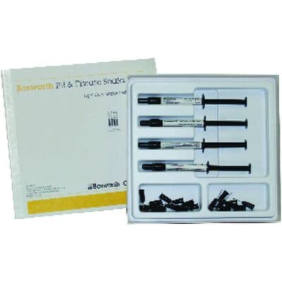 Bosworth Pit and Fissure Sealant with Fluoride, Light Cure, Kit of 4 (1.2 ml) Syringes with 20 (22 G) Tips, 092156 thumbnail 4