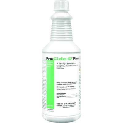 ProCide-D Plus 3.4% Glutaraldehyde High-Level Disinfectant & Sterilant, 1 Quart Bottle with Activator, 10-3265 thumbnail 5
