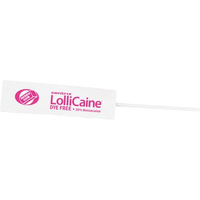 LolliCaine® Bubble Gum Topical Benzocaine Gel, 20%, Single-Use LolliPack® with Swab Applicator, 0.3 mL, 120/Pack, 360088 thumbnail 16