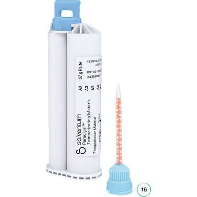Solventum (3M) Paradigm Temporization Material Refill, Shade A3, 67 g Cartridge with 16 Garant Blue Mixing Tips, 46995 thumbnail 10