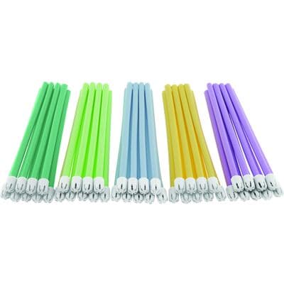 BeeSure Rainbow Saliva Ejectors, Assorted Colors, Latex-Free, 500/Box, BE206 thumbnail 28
