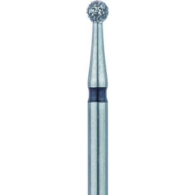 Meisinger Diamond Bur, Surgical Length FGXL, Round 801H, 1.8 mm, Super Coarse (Black), 5/Pk, 801H-018-SU thumbnail 7