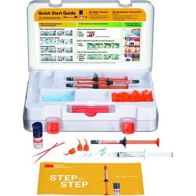 3M RelyX Universal Resin Cement Intro Kit, Shades TR, A1, A3O, WO, 4 x 3.4g Syringes, 56968 thumbnail 23
