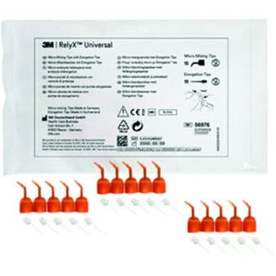 3M RelyX Universal Micro Mixing Tips with Elongation Tips, Orange, 15 Micro Tips & 15 Elongation Tips, 56976 thumbnail 27