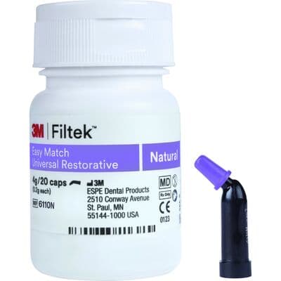 3M (Solventum) Filtek Easy Match Universal Restorative Capsules, Natural, 0.2g, 20/Pk, 6110N thumbnail 13