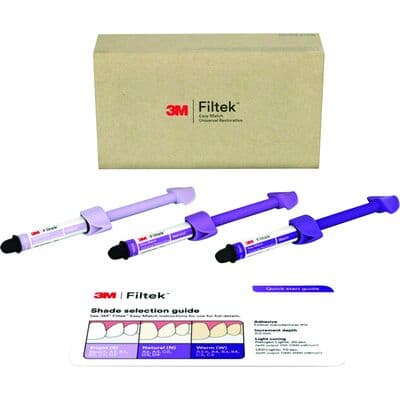 3M Filtek Easy Match Universal Restorative Intro Kit, 4g Syringe, 3/Kit, 6120K thumbnail 11