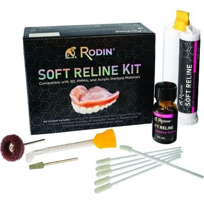 Rodin® Soft Reline Kit, 50 mL Silicone Cartridge, 24006 thumbnail 7