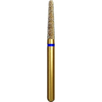 Alpen Multi-Use Multilayer Diamond Bur, Round End Taper, FG, Medium Grit, Blue, #850-018, 1.8 mm Head Diameter, 8 mm Head Length, 5/Pkg thumbnail 12