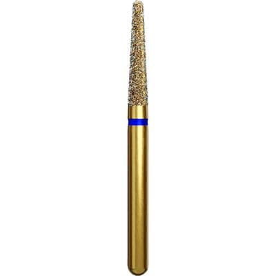 Alpen Multi-Use Diamond Bur, FG, Round End Taper, Medium Grit, Blue, #856-018, 1.8 mm Head, 8 mm Length, 5/Pk, 60032309 thumbnail 8