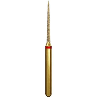 Alpen Multi-Use Diamond Bur, FG, Needle/Flame, Fine, Red, #859-010F, 1 mm Head, 10 mm Head Length, 5/Pk, 60032399 thumbnail 13