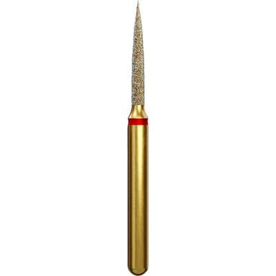 Alpen Diamond Burs, FG, Flame, Fine, Red, #862-012F, 1.2 mm Head, 8 mm Head Length, 5/Pk, 60032453 thumbnail 12
