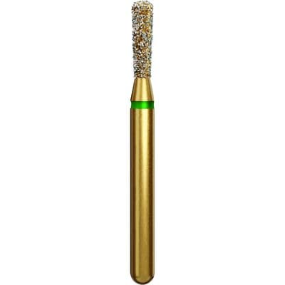 Coltene Alpen Multi-Use Diamond Bur, FG, Coarse, Green, Long Pear, #830L, 1.6 mm Head Diameter, 5 mm Head Length, 5/Pkg thumbnail 7