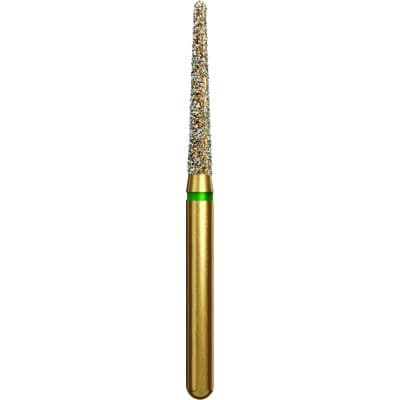 Coltene Alpen Multi-Use Multilayer Diamond Bur, FG, Coarse, Round End Taper Long, #856L-016, 1.6 mm Head Diameter, 10 mm Head Length, 5/Pkg thumbnail 6