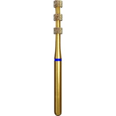 Alpen Diamond Depth Marker Bur, FG, Medium, Blue, #834-021M, 2.1 mm Head, 6.8 mm Length, 5/Pk, 60031997 thumbnail 7
