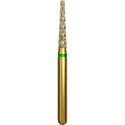 Coltene Alpen TurboCut Diamond Bur, FG, Coarse, Flat End Taper, #847T-016, 1.6 mm Head Diameter, 8 mm Head Length, 5/Pack thumbnail 6
