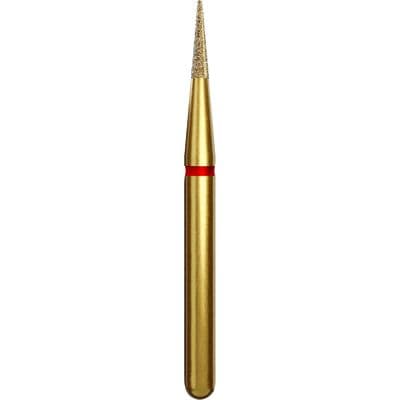 Alpen Multi-Use Diamond Bur, FG, Esthetic Finishing Needle, Fine Grit (Red), #133-010 / ET4, 1.0 mm Head, 4.0 mm Head Length, 5/Pk, 60032681 thumbnail 15