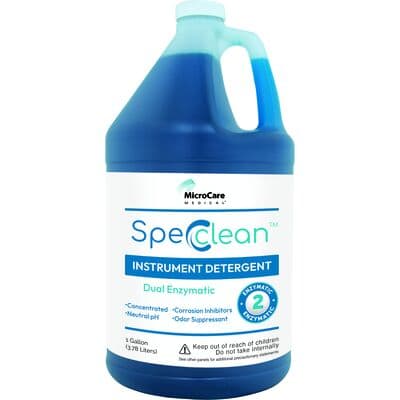 Spec Clean Dual Enzymatic Instrument Detergent, Concentrated, 1 Gallon Bottle with Pump, PREZ128 thumbnail 5