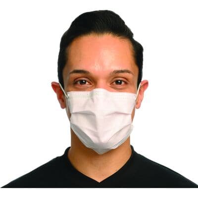 Crosstex Procedural Earloop Face Mask, ASTM Level 2, Pink, Latex-Free, 50/Box, GCPPK thumbnail 24