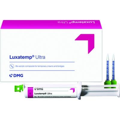 Luxatemp Ultra Smartmix Temporary Crown & Bridge Material, Bleach Light, 15 g Syringe Refill with 10 Automix Tips, 110905 thumbnail 15