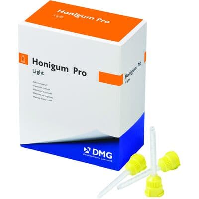 Honigum Pro Light Body Automix Impression Material, 50 ml Cartridges, 2/Box with 10 Automix Tips, 989831 thumbnail 8