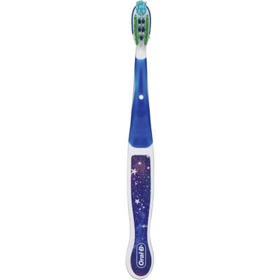 Oral-B Kids Manual Toothbrush, Ages 6+, Galaxy/Stars Graphics, Soft Bristles, Assorted Colors, 6/Pk, 80319267 thumbnail 13