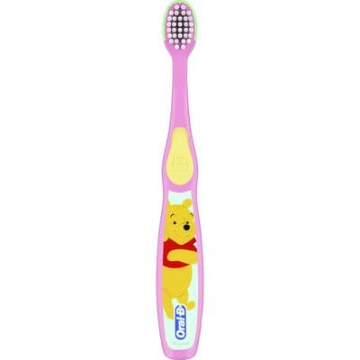 Oral-B Kids Manual Toothbrush, Ages 0-3 Years, Disney Winnie the Pooh, Extra-Soft Bristles, Assorted Colors, 6/Box, 80355767 thumbnail 14