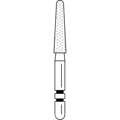 Two Striper Diamond Bur, FG, Round-End Taper, 780.8C, Coarse, Green, 2.1 mm Major/1.4 mm Minor Diameter, 5/Pk, 2015464 thumbnail 15