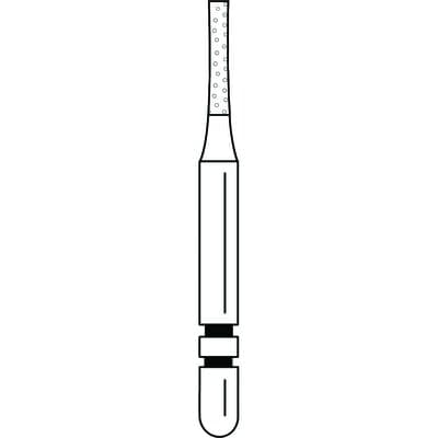 Two Striper® Diamond Bur, FG, Coarse, Green, Flat-End Cylinder, #513.5C, 1.0 mm Diameter, 5.0 mm Length, 5/Pkg, 2015272 thumbnail 8
