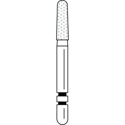 Two Striper Diamond Bur, FG, Round-End Taper, #784.6C, Coarse, Green, 1.9 mm Major/1.6 mm Minor Diameter, 5/Pk, 2015429 thumbnail 11