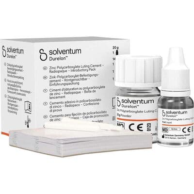 Durelon Carboxylate Luting Cement, Regular Set, Introductory Kit, 20 g Powder & 14 mL Liquid, 38019 thumbnail 14