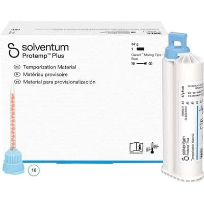 Protemp Plus Temporization Material Refill, Shade A1, 50 ml Cartridge with 16 Blue Mixing Tips, 1/Pk, 46955 thumbnail 17