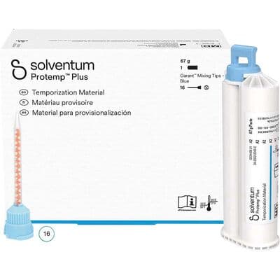 Protemp Plus Temporization Material Refill Cartridge, Shade A2, 50 ml (67 g), with 16 Blue Mixing Tips, 1/Pk, 46963 thumbnail 16