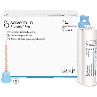 Protemp Plus Temporization Material Refill, Shade A3, 50 ml (67 g) Cartridge with 16 Blue Mixing Tips, 1/Pk, 46958 thumbnail 16