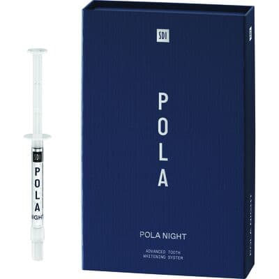 Pola Night Tooth Whitening System, 10% Carbamide Peroxide, Mini Kit, 1.3 g Syringes, Spearmint, 4/Pk, 7700106 thumbnail 14