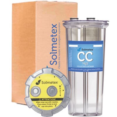 Solmetex Hg5 Legacy Replacement Collection Container with Recycle Kit, HG5-002CR, 1/Each thumbnail 14