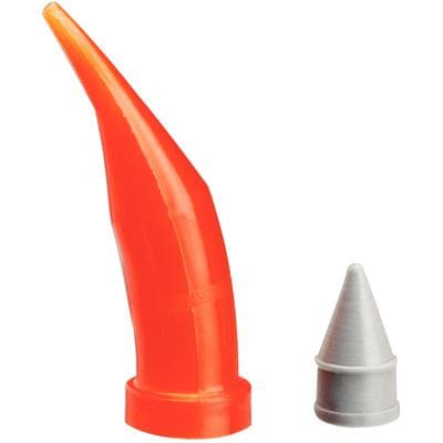 AccuDose Low Viscosity Tubes and Plugs, PhotoBloc Orange Tube with Gray Plug, 500/Pk, 210023 thumbnail 11