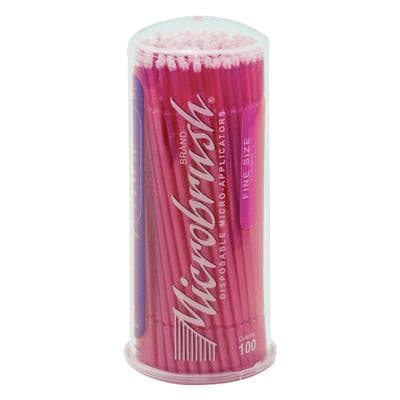 Microbrush® Tube Series Disposable Applicators, Fine (1.5 mm), Pink, Bendable, 100/Pkg thumbnail 3