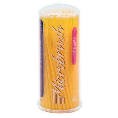 Microbrush® Tube Series Disposable Applicators, Fine (1.5 mm), Yellow, 100/Pkg thumbnail 2